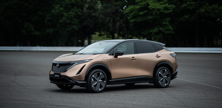 Nissan назвал японскую цену первого электрического внедорожника Ariya