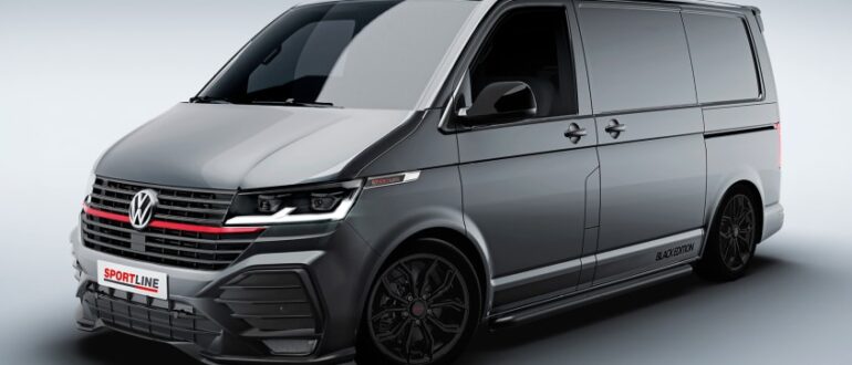 Volkswagen показал Transporter Sportline за 4,4 млн рублей для Великобритании