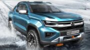 Спустя год Volkswagen напомнил о разработке нового поколения Amarok еще одним тизером