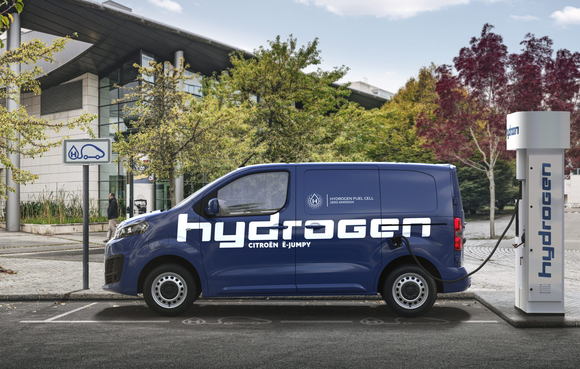 Citroen будет продавать фургон Jumpy Hydrogen на водороде с осени 2021 года