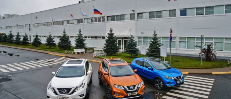 Завод Nissan объявил каникулы в России с 26 июля
