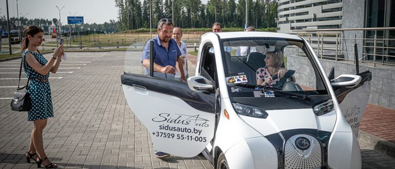 Электромобиль Sidus A01 из Беларуси могут поставить в Россию
