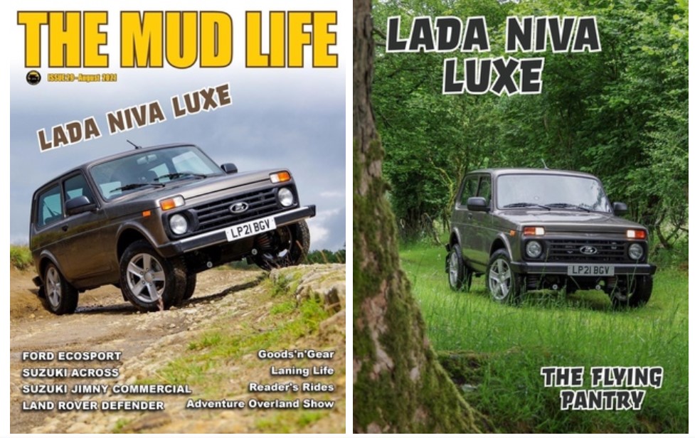 Lada Niva Legend попала на обложку английского журнала о внедорожниках «The Mud Life»