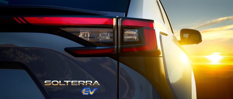 Компания Subaru представила новый электрический кроссовер Solterra 2023 года на видео