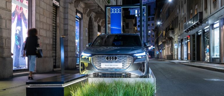 Audi покажет концептуальный электромобиль Audi A6 e-tron на Неделе дизайна в Милане