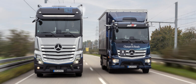 Mercedes-Benz получил разрешение на тесты водородных грузовиков в Германии