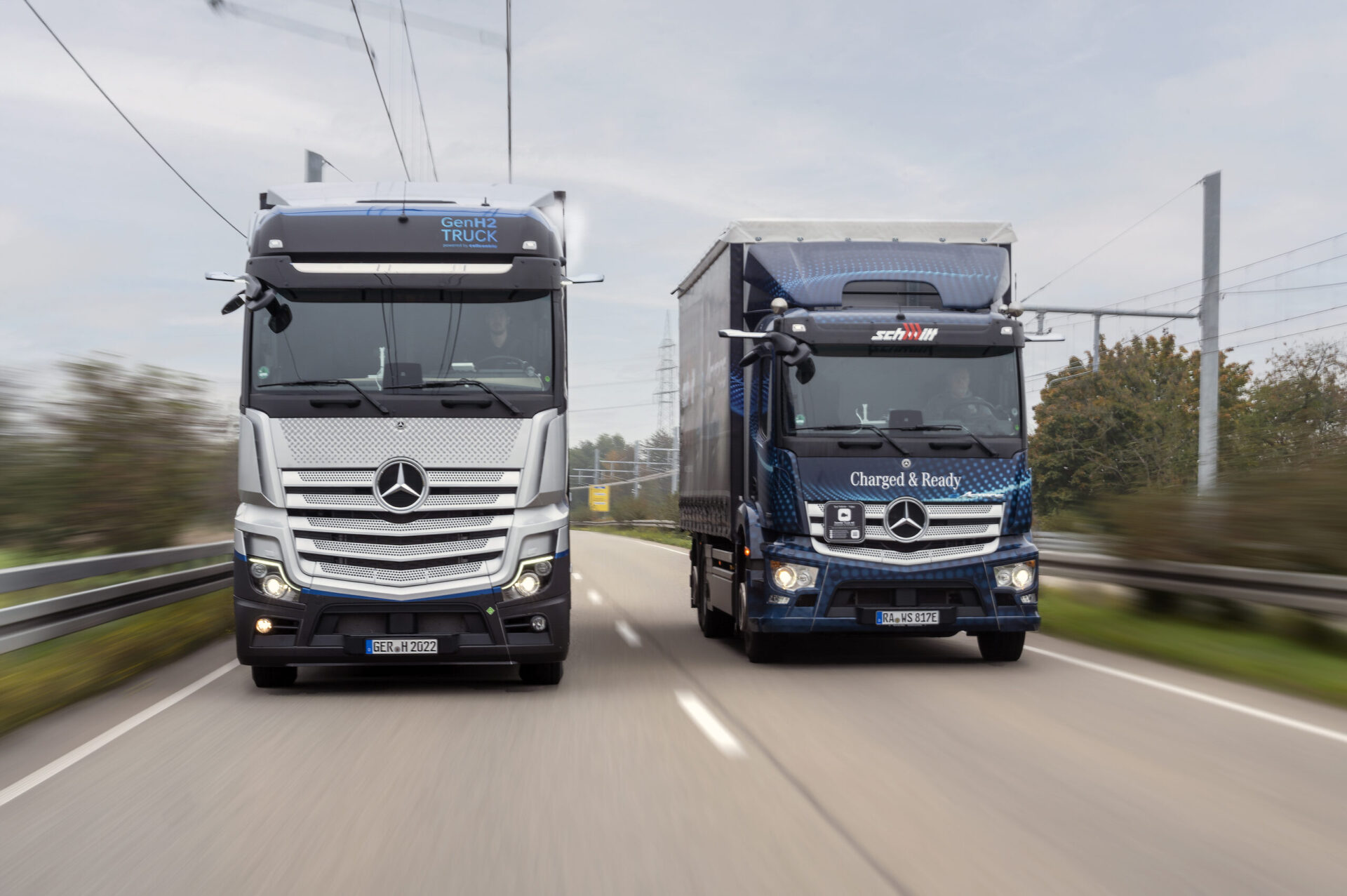 Mercedes-Benz получил разрешение на тесты водородных грузовиков в Германии