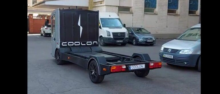 Украинский электрический грузовик Coolon за 1 млн рублей появится в 2022 году