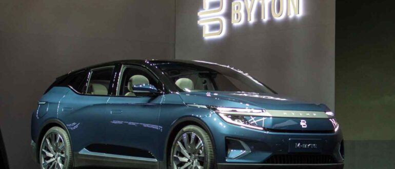 Китайско-немецкий стартап электромобилей Byton оказался на грани банкротства в 2021 году