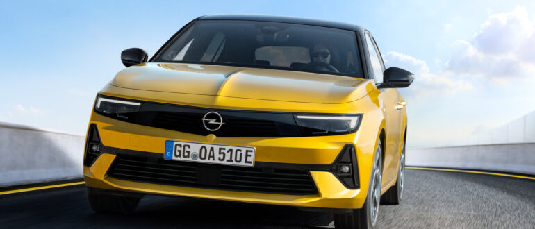 Новое поколение хэтчбека Opel Astra появится на российском рынке в 2022 году