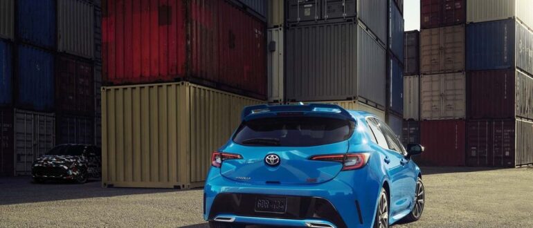 Компания Toyota выпустит мощный хэтчбек Toyota GR Corolla с полным приводом