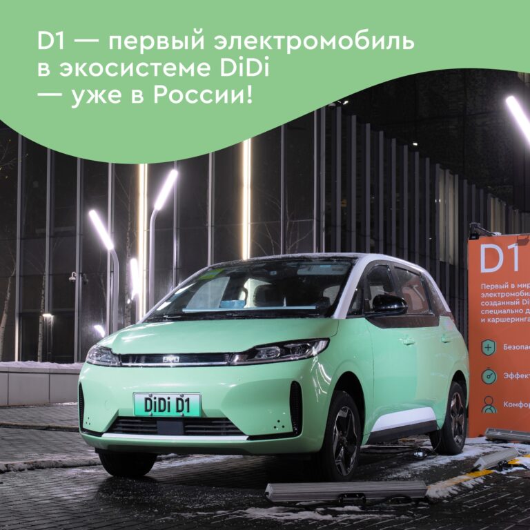 Электромобиль byd d1