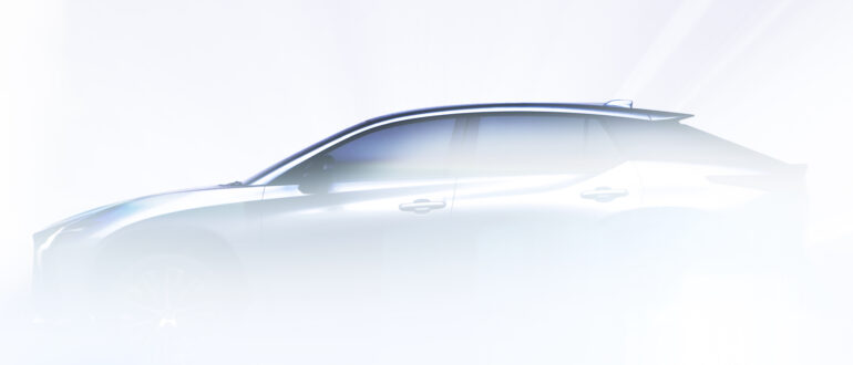 Компания Lexus опубликовала первый тизеры электромобиля Lexus RZ