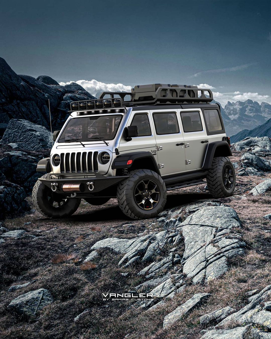 Компания Jeep показала концепт «Буханки» дизайнера Самира Садыхова