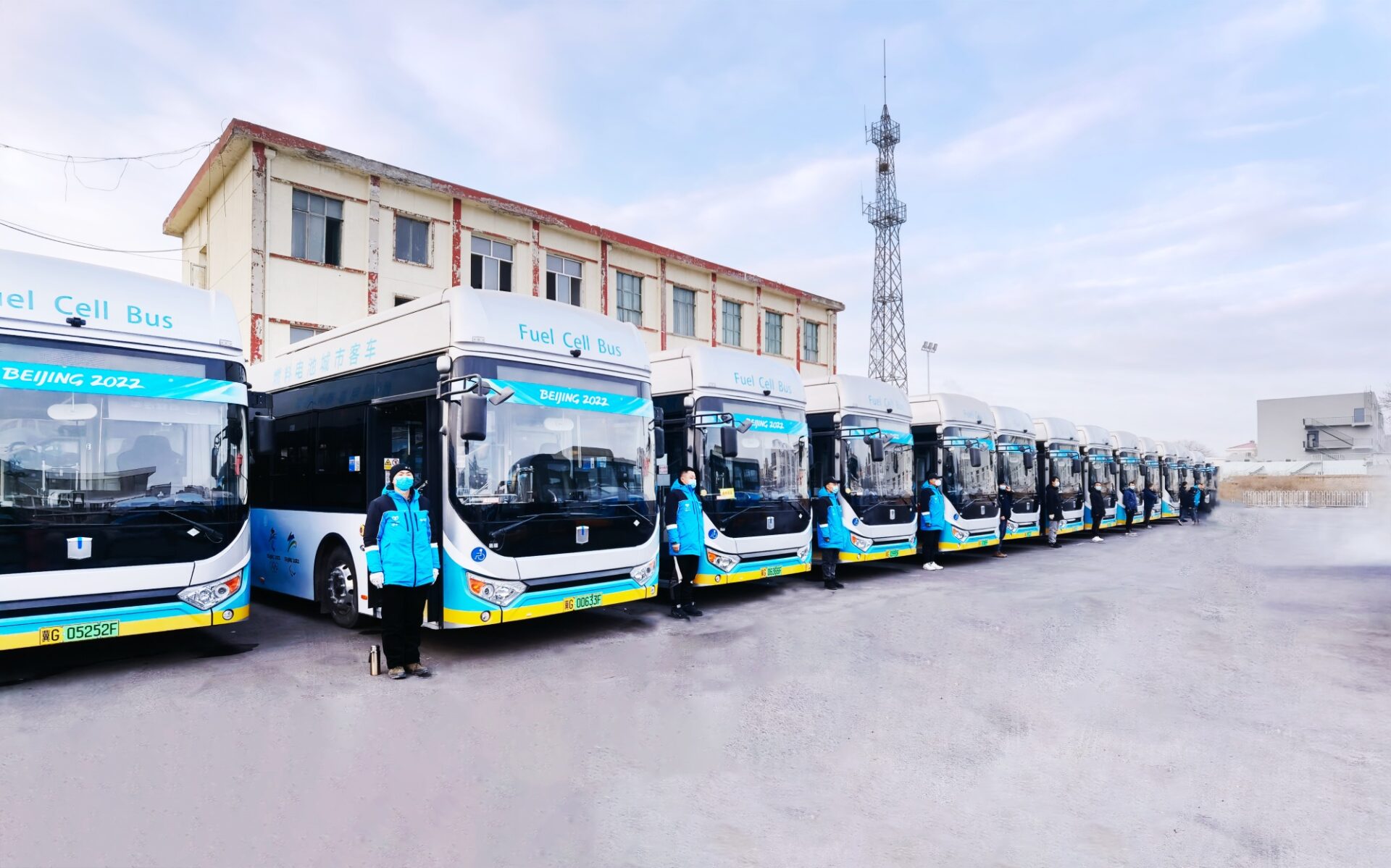 Китайские водородные автомобили и автобусы привлекли внимание на зимних Олимпийских играх