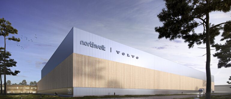 Компания Volvo открывает новый аккумуляторный завод в Европе