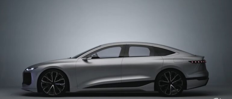 Компания Audi анонсировала новый электромобиль Audi A6 e-tron concept