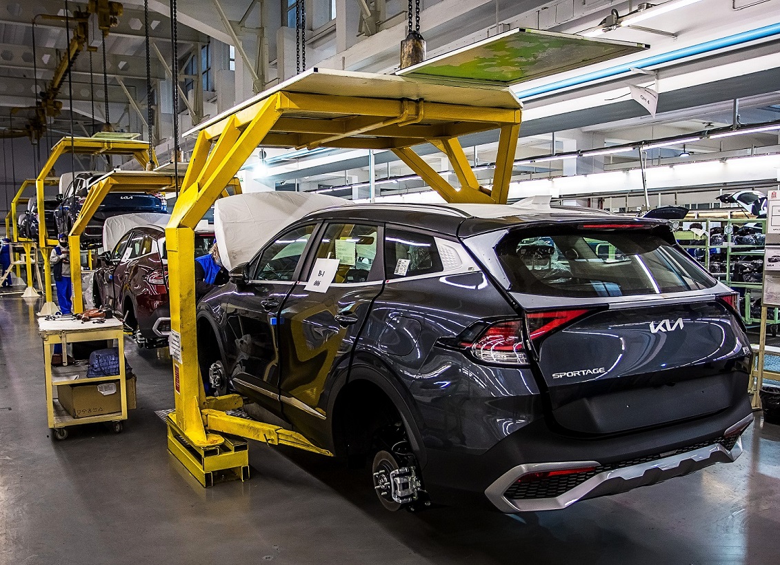 На заводе «Автотор» в РФ началось производство KIA Sportage пятого поколения