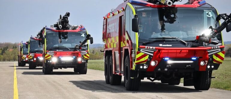 Рынок РФ покидает уникальный производитель пожарных машин Rosenbauer из-за санкций ЕС