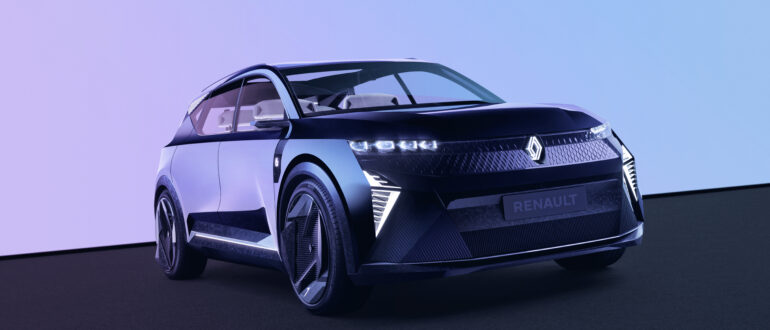 Компания Renault показала новый концепт Scenic Vision