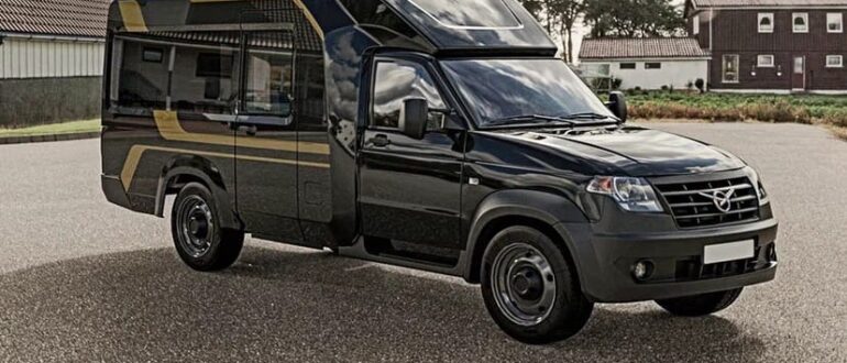 Ульяновский автозавод УАЗ представил автодом на колесах на базе модели УАЗ Профи 2022 года