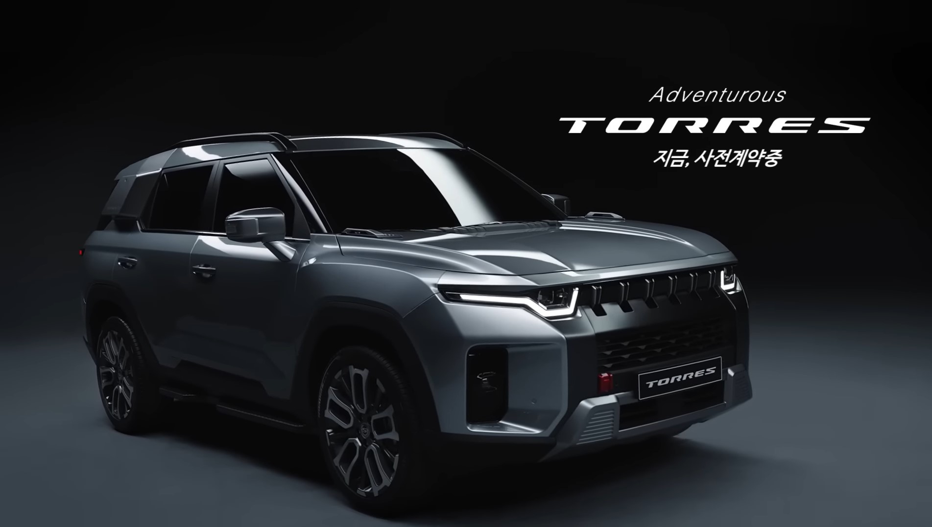 Автокомпания SSANGYONG 13 июня 2022 года представила в Южной Корее новый кроссовер TORRES