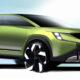 Компания Skoda опубликовала первые эскизы электрического концепта VISION 7S