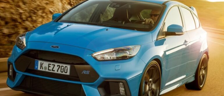 Ford Focus RS стал самым ненадежным спортивным автомобилем в 2022 году по версии HotCars