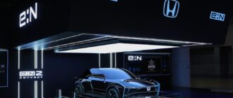 Компания HONDA представила новый концептуальный электромобиль HONDA e:N2 Concept в КНР