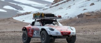 Внедорожник Porsche 911 покорил вулкан в Чили