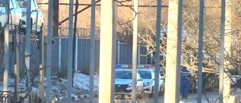 Автомашины LADA Granta в специальной окраске «Полиция» сходят с конвейера АВТОВАЗа