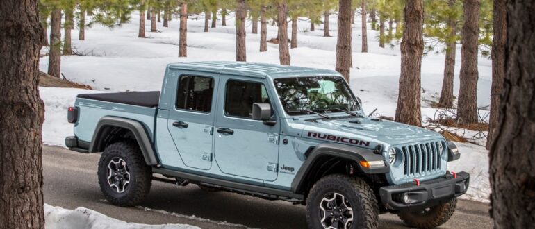 Компания Jeep создала новый цвет Earl для пикапа Jeep Gladiator