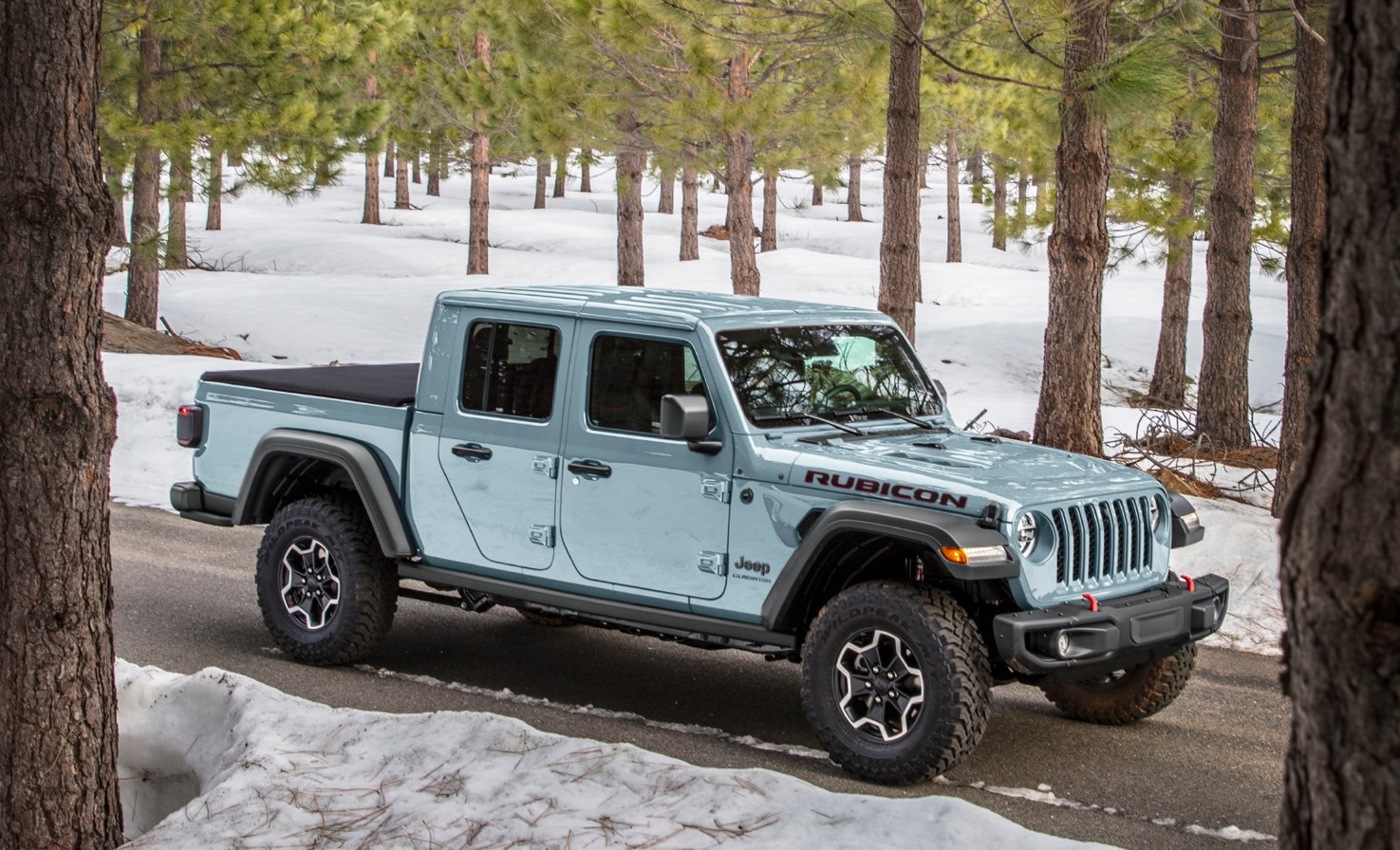 Компания Jeep создала новый цвет Earl для пикапа Jeep Gladiator