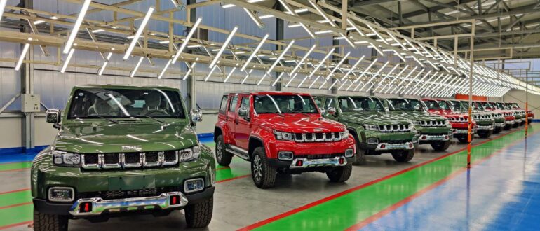 Российский внедорожник BAIC BJ40 получит дизельную версию