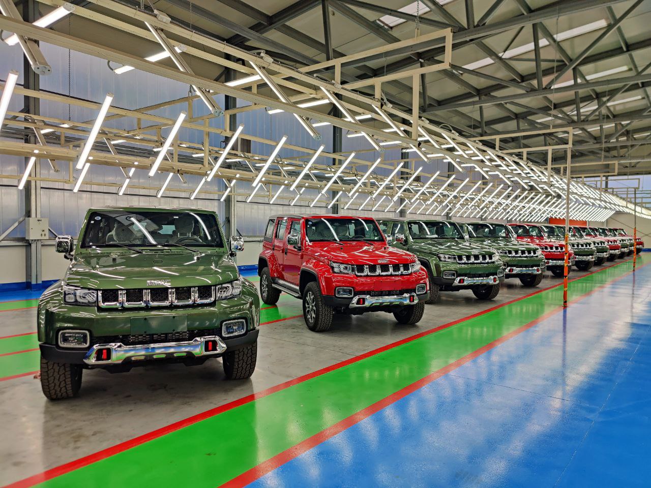 Российский внедорожник BAIC BJ40 получит дизельную версию