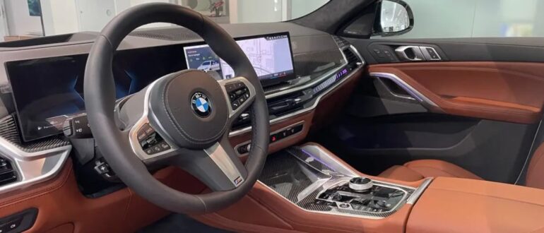 В России появился новый BMW X6 2023 года выпуска