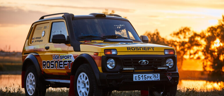 Представлена гоночная Lada Niva с мощным 150-сильным двигателем