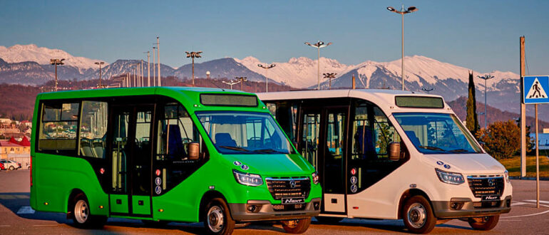 ГАЗ начал выпуск электрической версии микроавтобусов «Газель е-Сити»