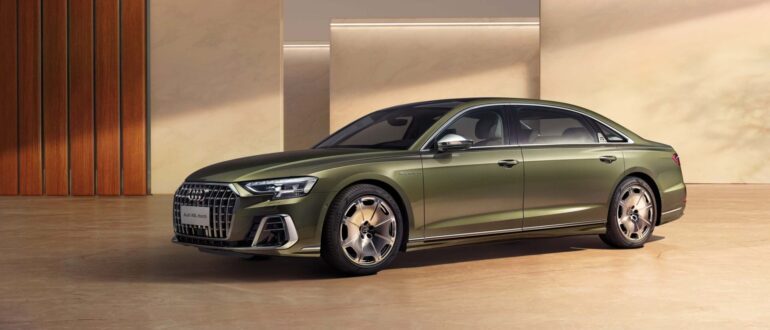 Audi добавила двигатель V8 седану A8L Horch: цены удивили