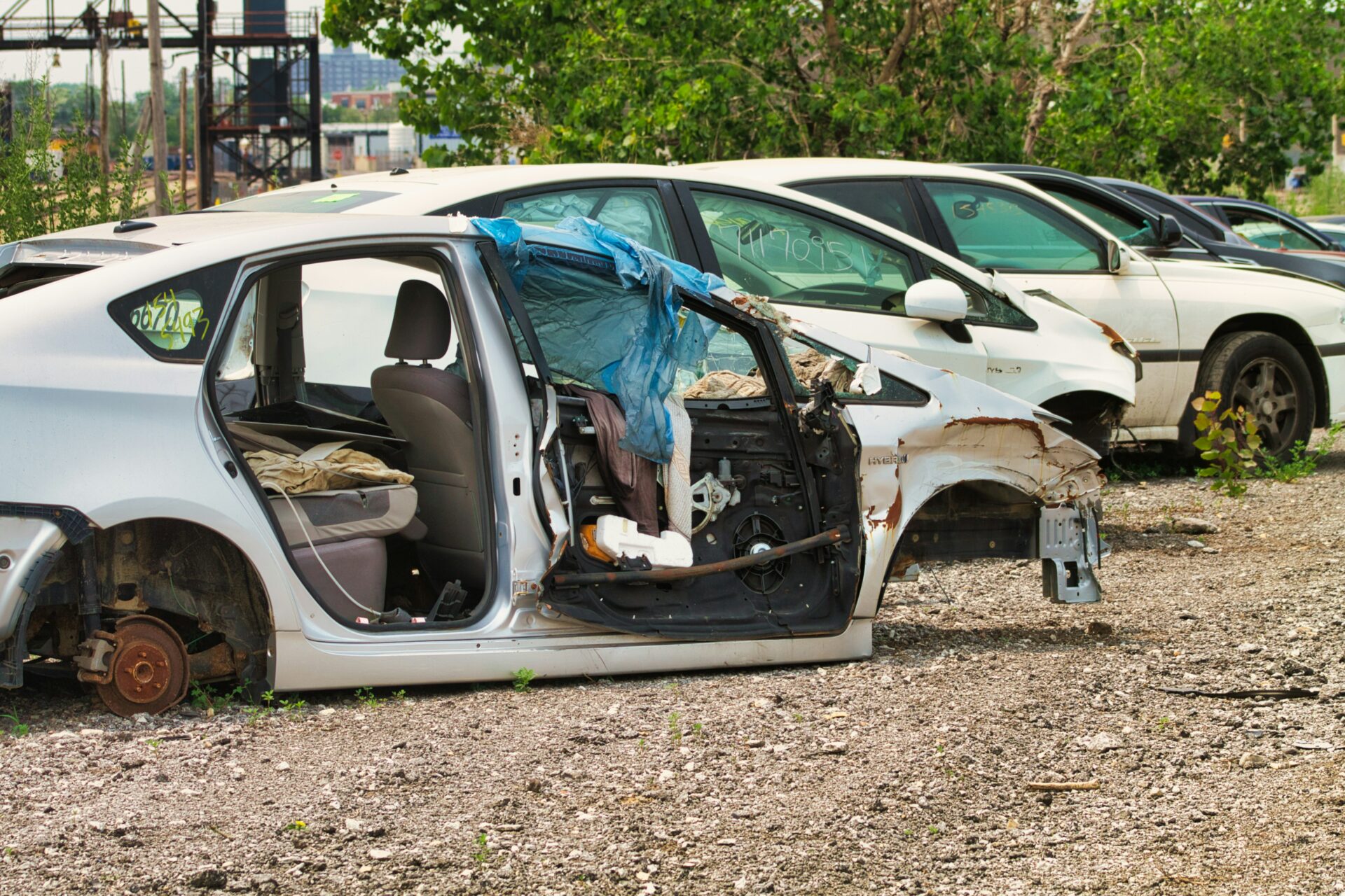 Страховщики проанализировали самые аварийные машины в 2023 году