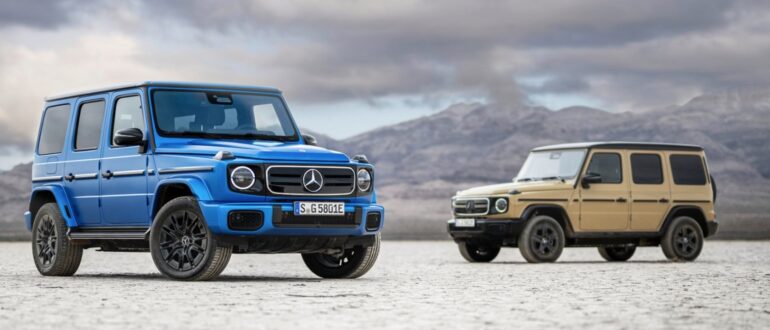 Электрический Mercedes-Benz G 580 представлен с технологиями EQ