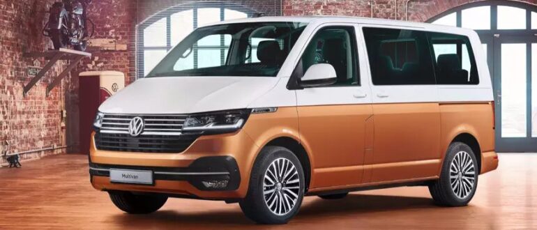 В РФ в продаже появились новые микроавтобусы Volkswagen Multivan