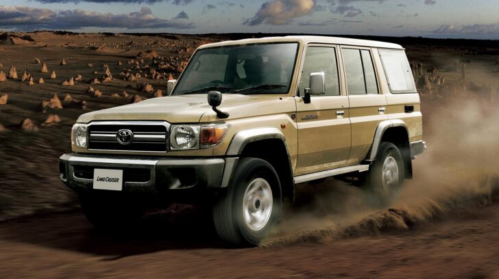 Toyota Land Cruiser 70 снова предлагается в России от 5,9 миллиона рублей