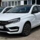 Новейший седан Lada Aura получил новый цвет кузова