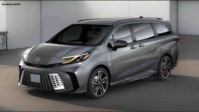 Рынок ждет дебют поколения популярного минивэна Toyota Sienna