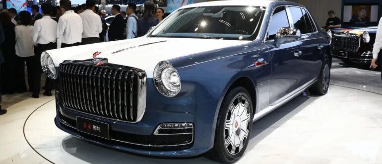 Представлен Hongqi Golden – роскошный китайский седан продают за миллион долларов