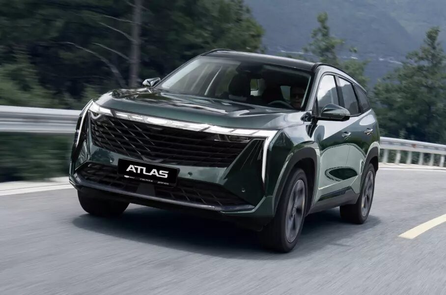 В России стартуют продажи абсолютно нового полноприводного Geely Atlas