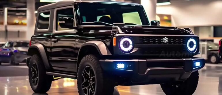 В сети появились фото пятидверного Suzuki Jimny 2025 модельного года